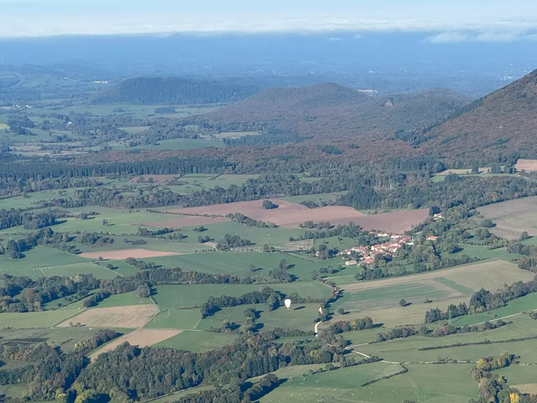 Montgolfiere Volcans Montgolfiere A Puy De Dome Vol Montgolfiere Souvenir117
