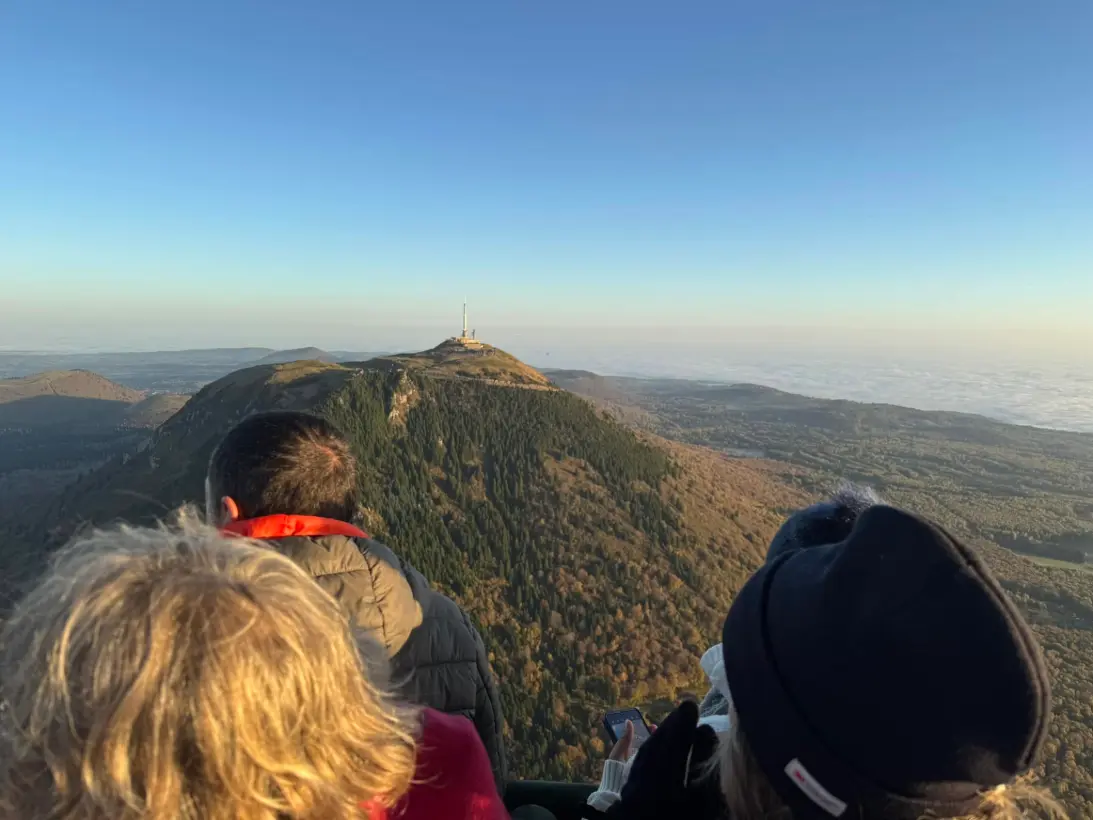 Montgolfiere Volcans Montgolfiere A Puy De Dome Vol Montgolfiere Souvenir214